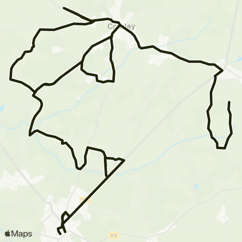 Tréma Scolaire Moncoutant / Courlay 2 / Moncoutant map