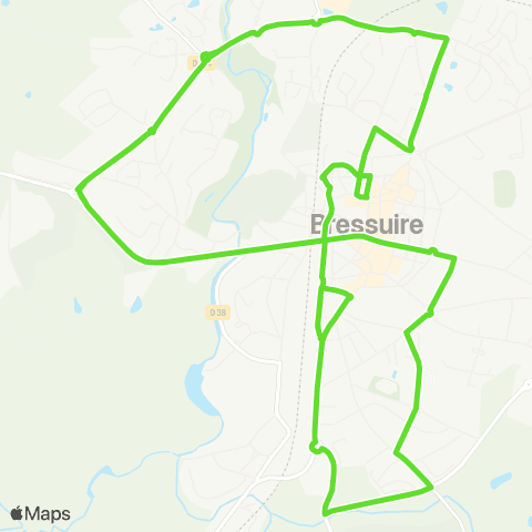 Tréma Scolaire Bressuire Prim 1 map