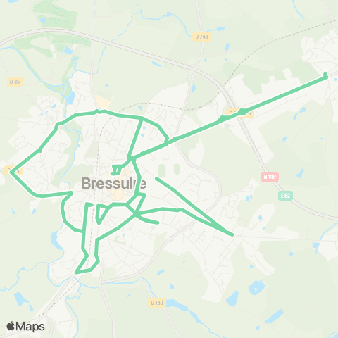 Tréma Scolaire Bressuire Prim 2 map