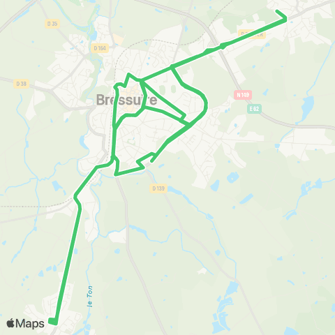 Tréma Scolaire Bressuire Prim 3 map