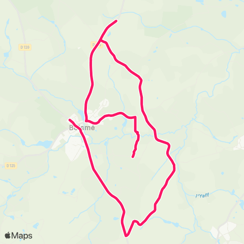 Tréma Scolaire Boismé Prim map