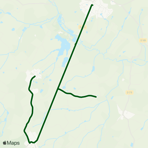 Tréma Scolaire La Chapelle St Étienne Prim map