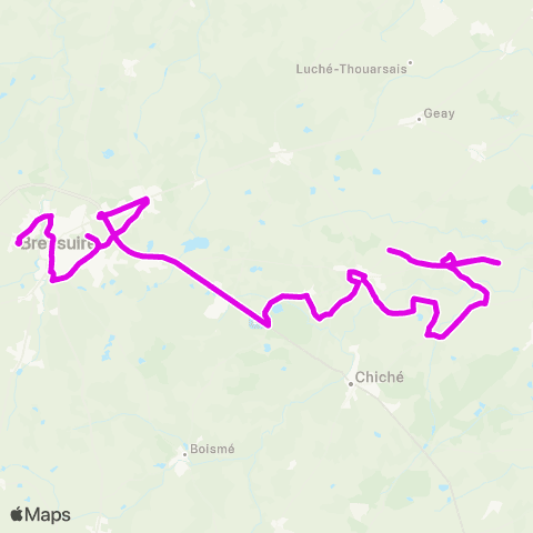 Tréma Scolaire Faye l'Abbesse / Bressuire / Faye l'Abbesse map