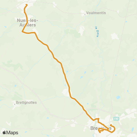 Tréma Bressuire Nueil les Aubiers Bressuire map