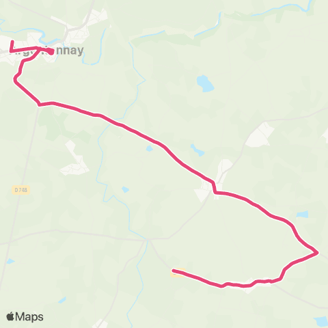 Tréma Scolaire Argentonnay / Moutiers sous Argenton / Argentonnay map