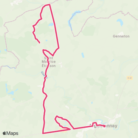 Tréma Scolaire Argentonnay / Sme / Argentonnay map