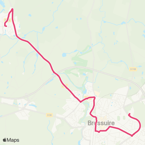 Tréma Scolaire Beaulieu sous Bressuire / Bressuire map
