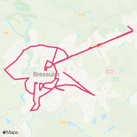 Tréma Scolaire Bressuire Prim 2 map