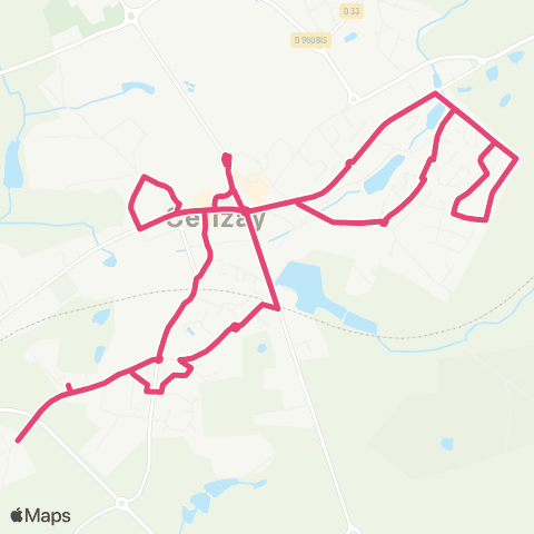 Tréma Scolaire Cerizay Prim 2 map
