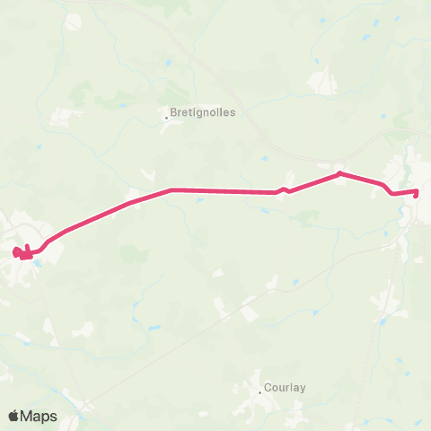 Tréma Scolaire Cerizay / Cirieres 2 / Cerizay map