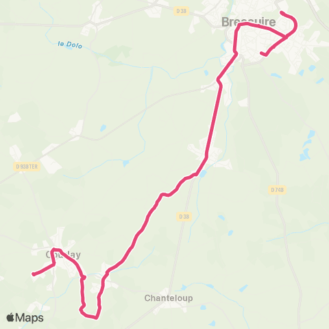 Tréma Scolaire Courlay / Bressuire / Courlay 1 map