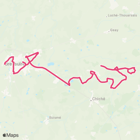Tréma Scolaire Faye l'Abbesse / Bressuire / Faye l'Abbesse map