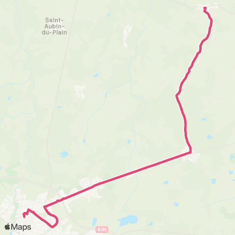 Tréma Scolaire La Chapelle Gaudin / Bressuire / la Chapelle Gaudin map