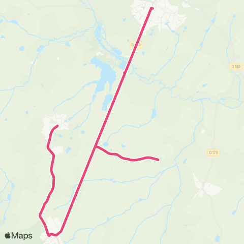 Tréma Scolaire La Chapelle St Etienne Prim map