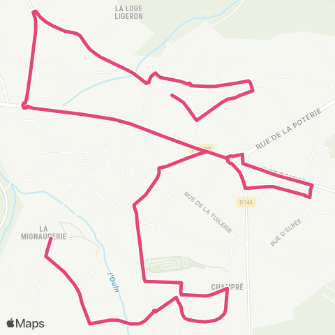 Tréma Scolaire Mauléon Prim map