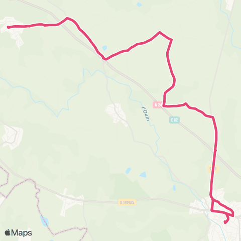 Tréma Scolaire Mauléon / Loublande / Mauléon map