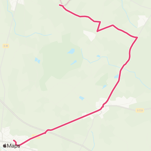 Tréma Scolaire Mauléon / St Aubin de Baubigne / Mauléon map
