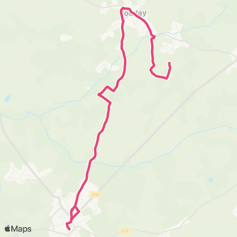 Tréma Scolaire Moncoutant / Courlay 1 / Moncoutant map