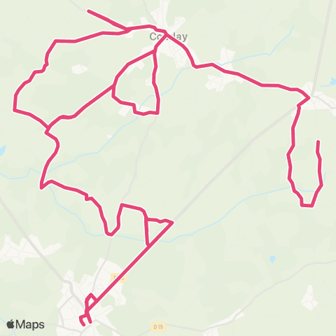 Tréma Scolaire Moncoutant / Courlay 2 / Moncoutant map
