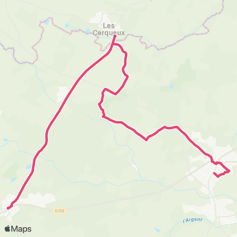 Tréma Scolaire NLA 4 map