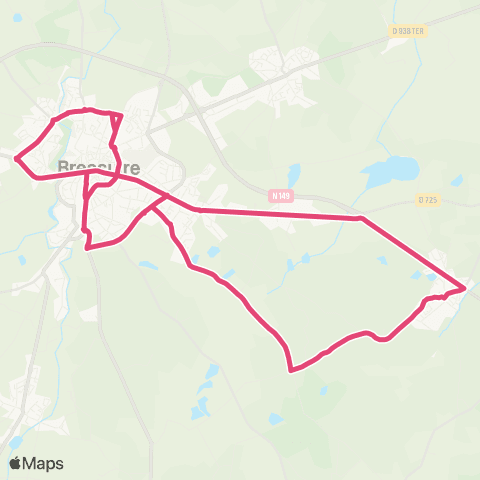 Tréma Scolaire Bressuire Prim 4 map