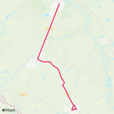 Tréma Scolaire La Forêt sur Sèvre Prim 2 map
