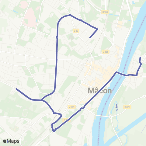 TRéMA Scolaires Maison Bouchacourt - Espace Dumaine map