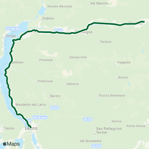 Trenord Tn Bus Sostitutivi map