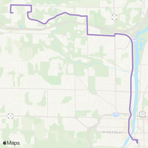 The Rapid Northridge map