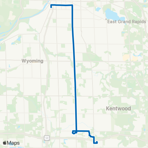 The Rapid Eastern map