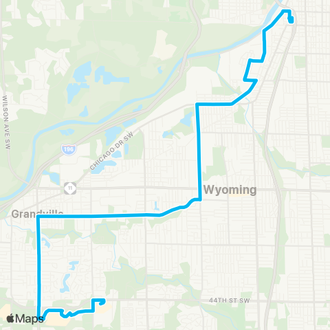 The Rapid Prairie map