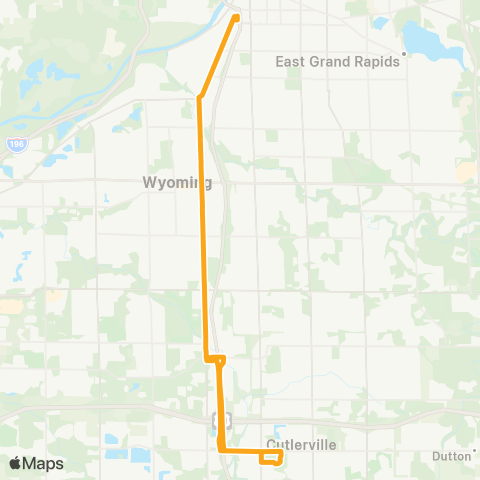 The Rapid Clyde Park map