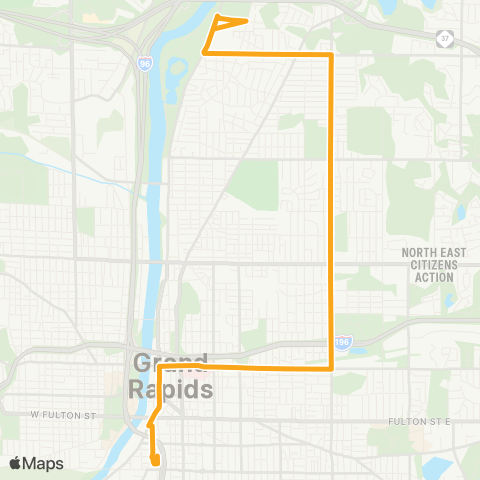 The Rapid Michigan / Fuller map