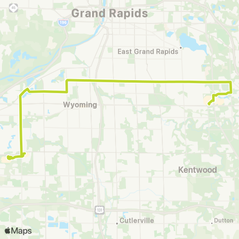 The Rapid Burton map