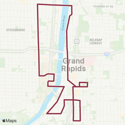 The Rapid DASH CW map