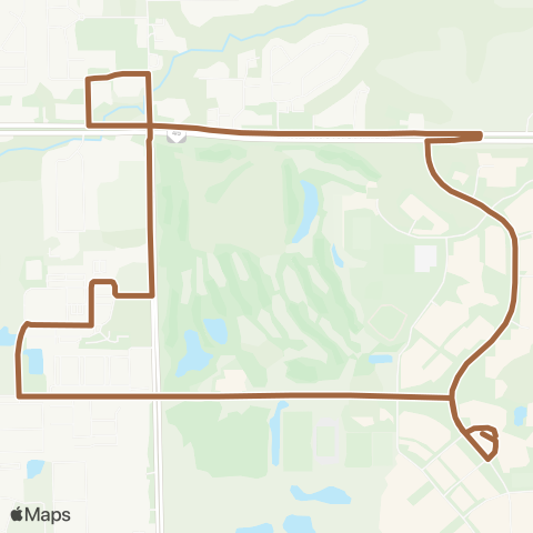 The Rapid North Campus map