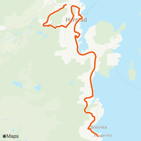 Svipper Samamoa-Sentrum-Ruggevik map