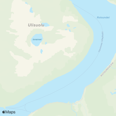 Svipper Rotsund-Havnnes-Uløybukt map