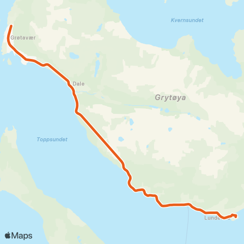 Svipper Lundenes skole - Bjørnerå - Grøtavær map