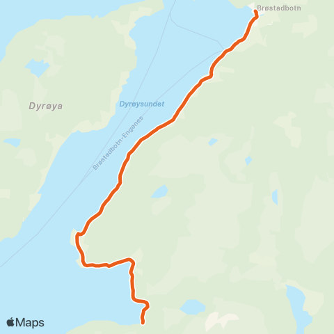 Svipper Finnlandsmoan - Sørfjorden map