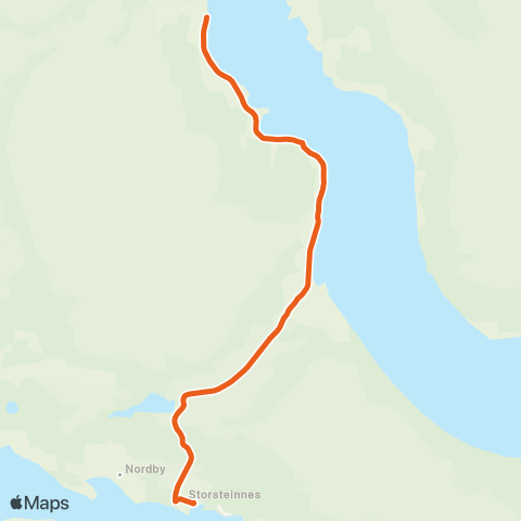 Svipper Sletta-Malangse-Fjellb.-Sand map