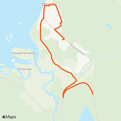 Svipper Skibotn sk-Apaja-Helligskogen map