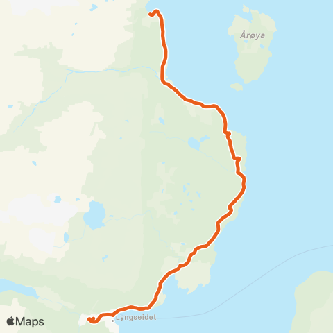 Svipper Lyngseidet - Koppang map