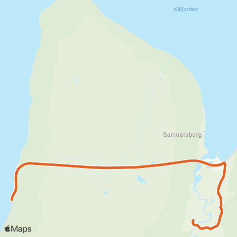 Svipper Manndalen sk. - Birtavarre map