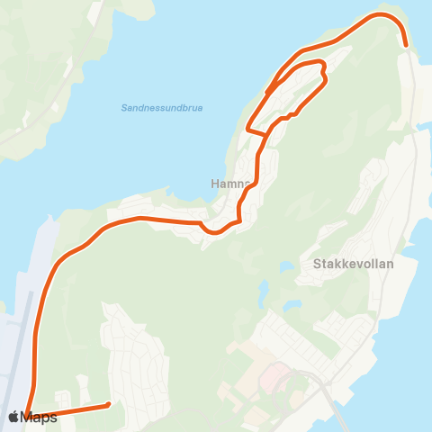 Svipper Langnes skole map