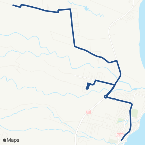 Trans Sud Cambrefort - Brg de Capesterre map