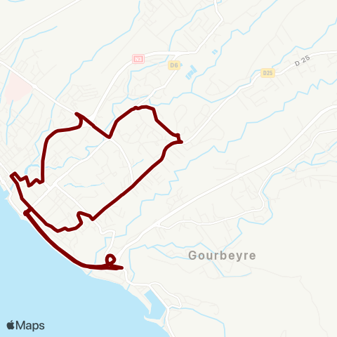 Trans Sud Gare - RD pt Connaissance map