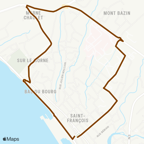 Trans Sud Place Armand Lignières map