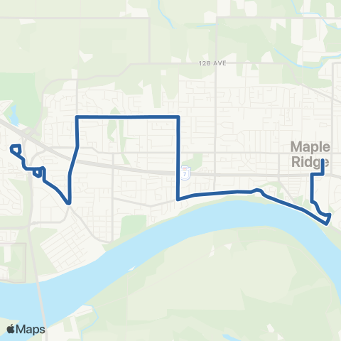 TransLink Haney Pl / Maple Meadows / Meadowtown   map