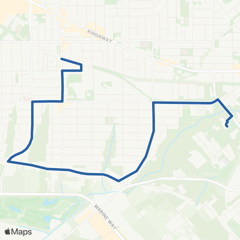 TransLink Royal Oak Station / Edmonds Station map